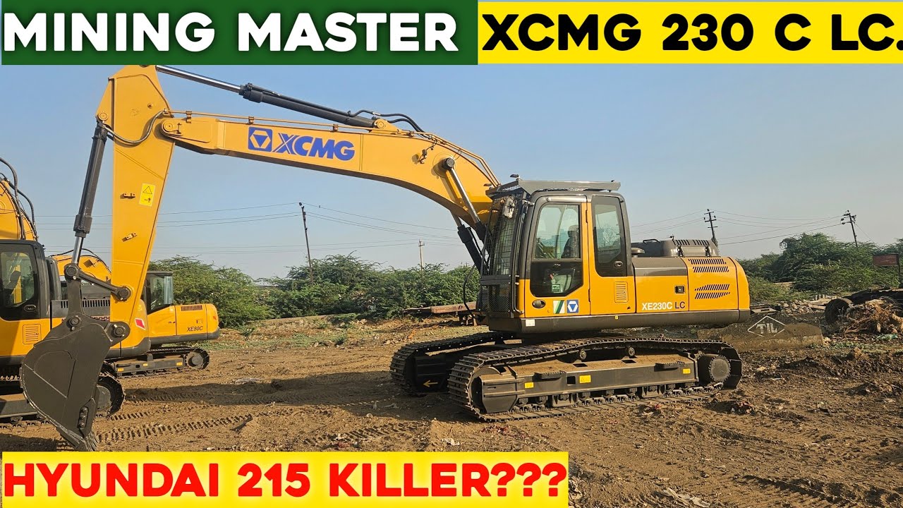 Tata Hitachi को टक्कर देने XCMG ने उतारी 23 TON की धांसू मशीन🔥 Full Review Hindi Main 👍