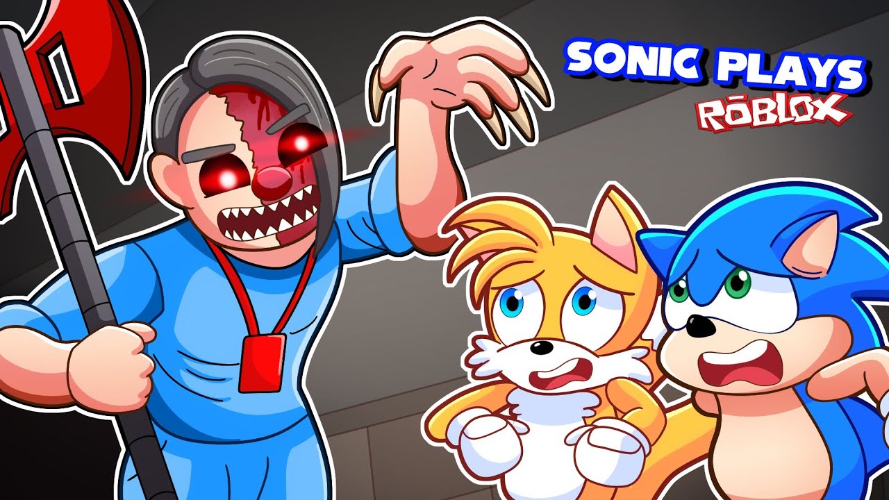 🦔 СБЕГ ИЗ ЖУТКОЙ БОЛЬНИЦЫ ТОБИ! [СТРАШНЫЙ ОББИ] | Соник играет в больницу Тоби из Roblox с Тейлзом!