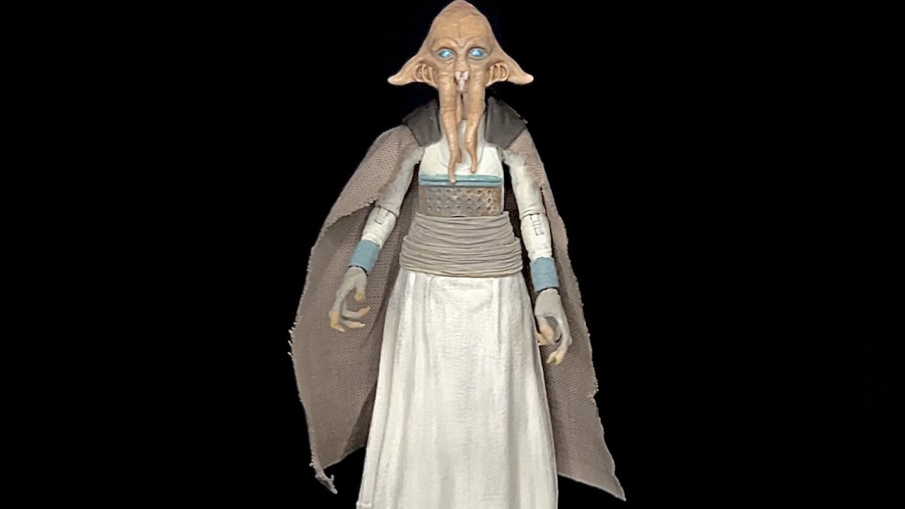 CUSTOM STAR WARS Black Series TESSEK (Quarren Jabba's palace denizen)