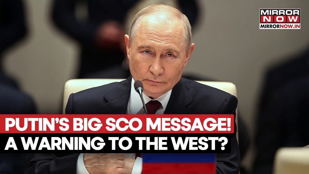 БОЛЬШОЕ ПОСЛАНИЕ ПУТИНА НА ШОС