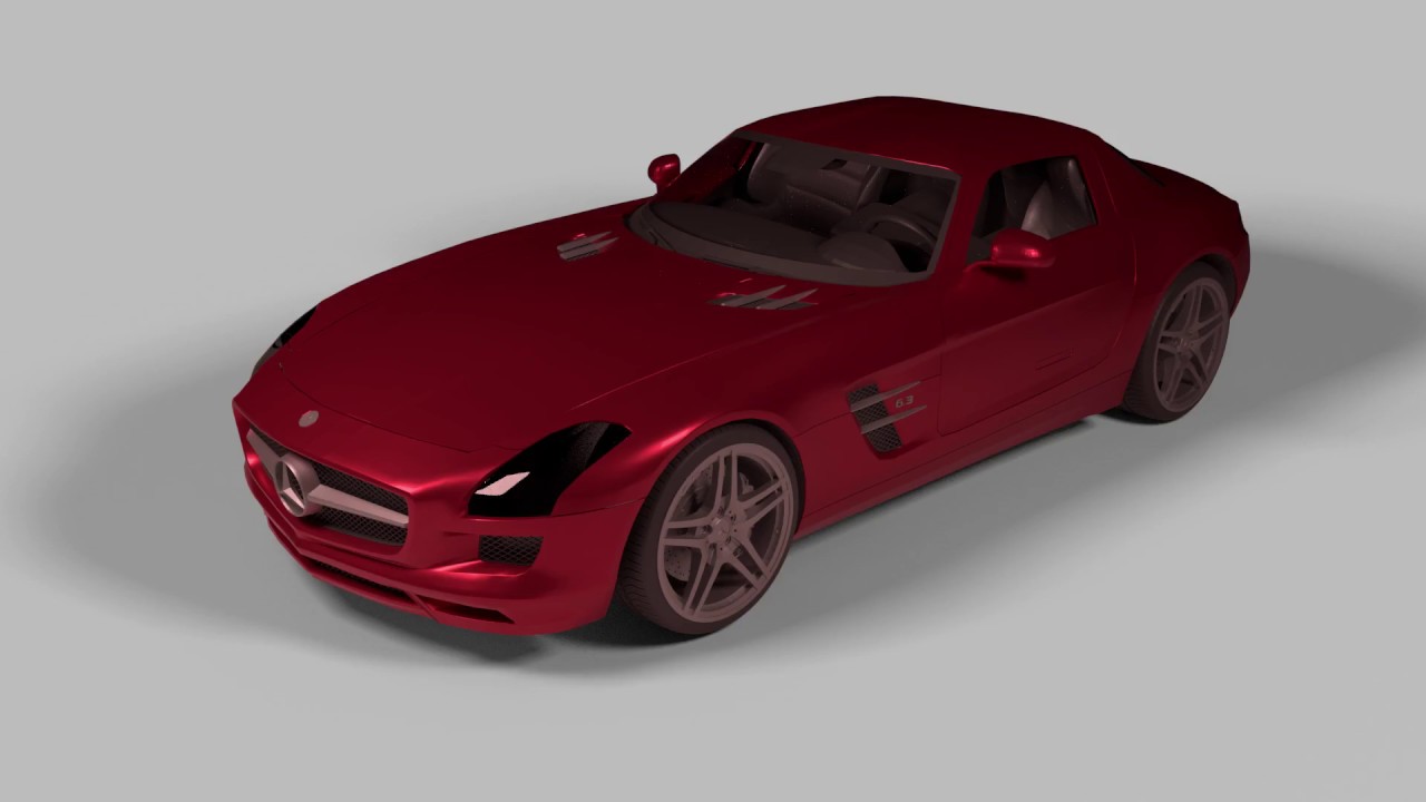 Blender Tutorial: Applying Cycles Materials to a Car