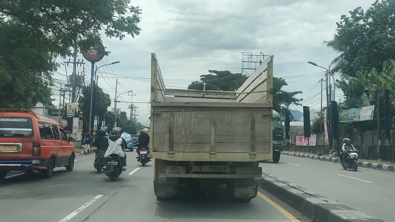 Driving Downtown - kota Ungaran siang hari part 20