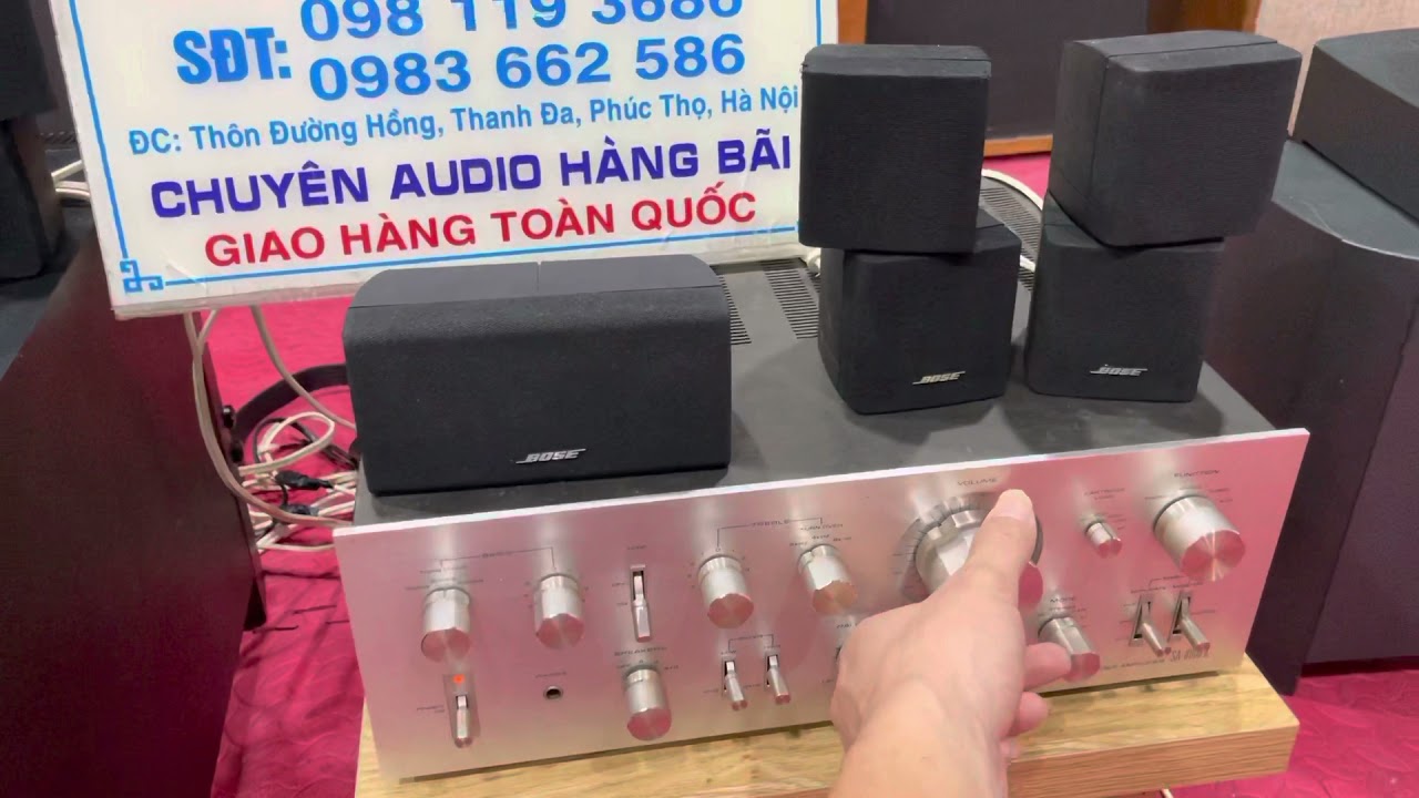 Bose M10 seri 4 giá 12 triệu. Loa chơi tốt 2 thể loại , nghe nhạc , karaoke . Đẳng cấp của bose!