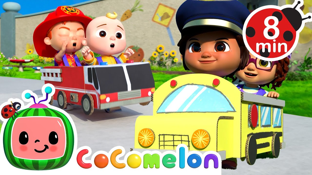 Wheels on the Bus - Playground Fun! 🛝 | KARAOKE! | BEST OF COCOMELON | Sing Along With Me!