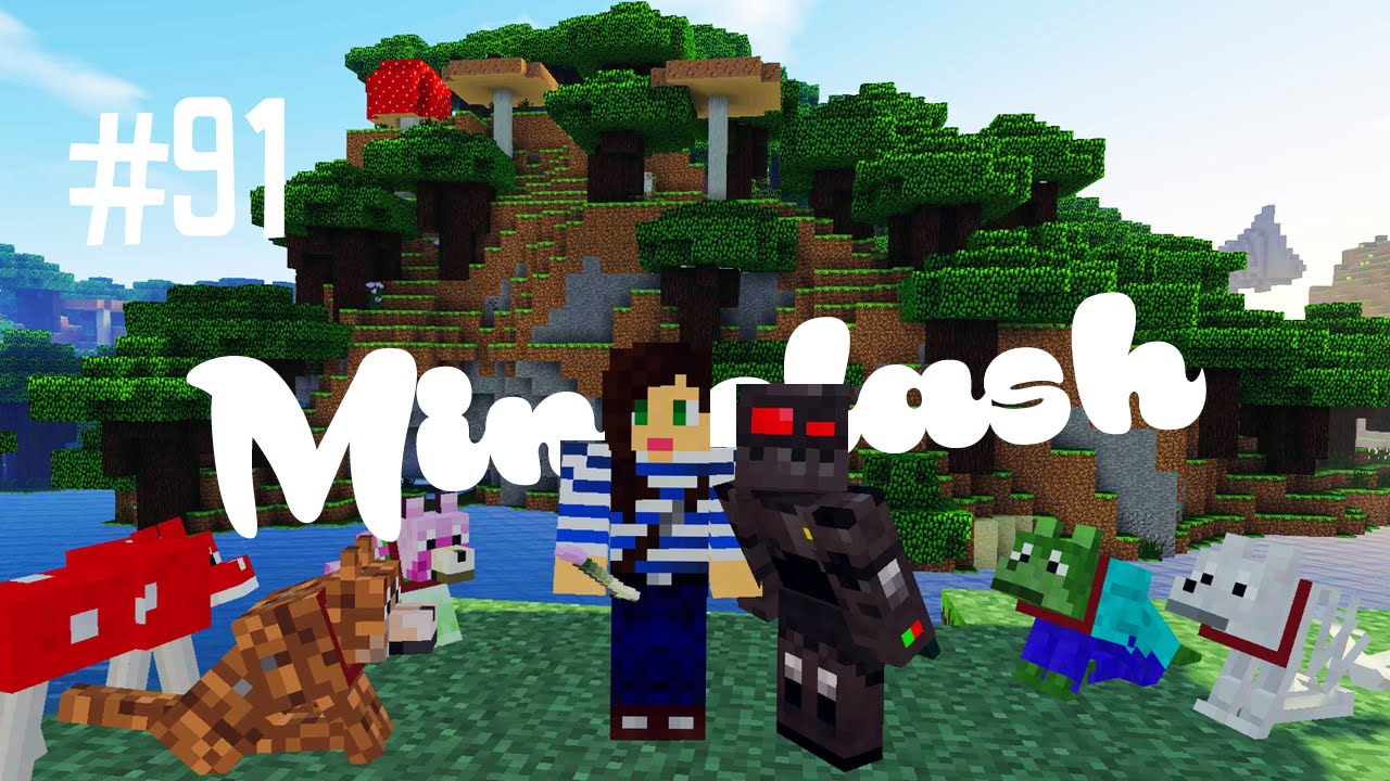 МОД-ИСПЫТАНИЕ STACY'S WOLVES - MINECLASH (EP.91)