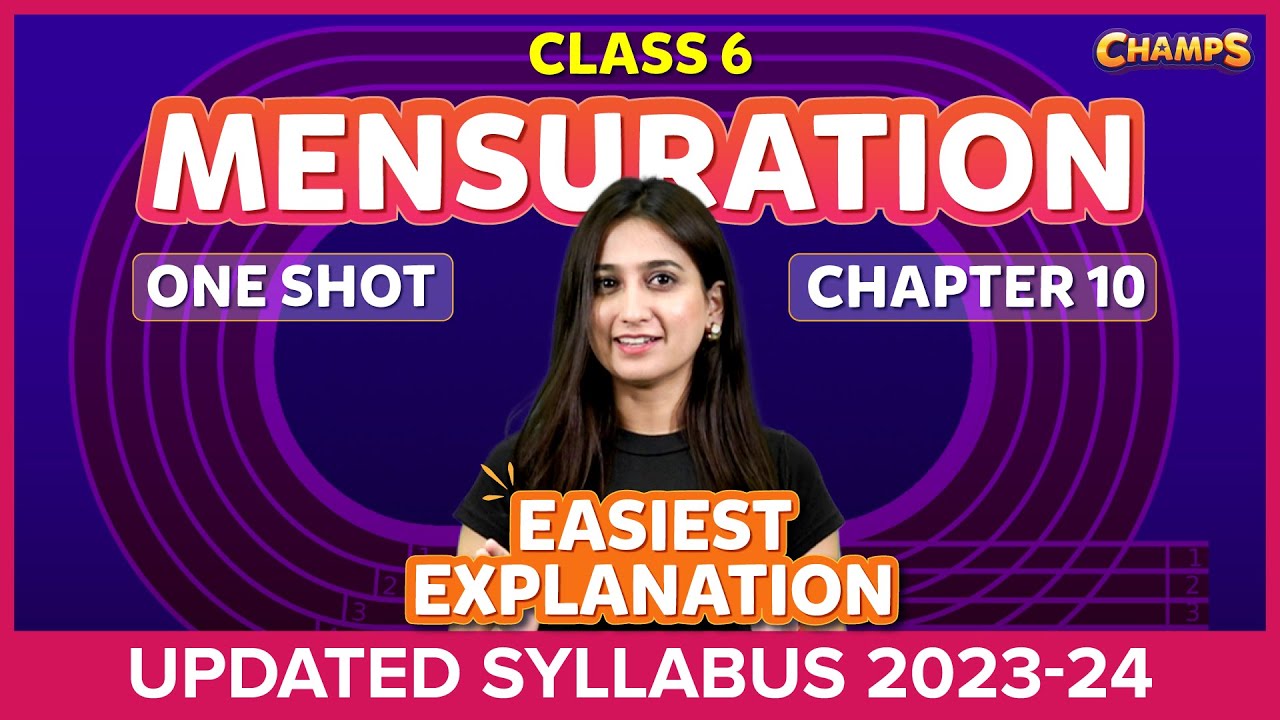 Mensuration | ONE SHOT | Easiest Explanation | Chapter 10 | Class 6 | BYJU'S