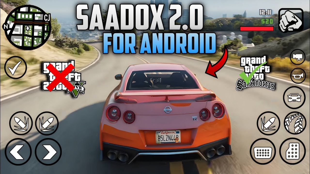 GTA SA REMASTERED GRAPHICS MODPACK FOR GTA SA ANDROID 11&15 | Support All Devices 2025 Edition
