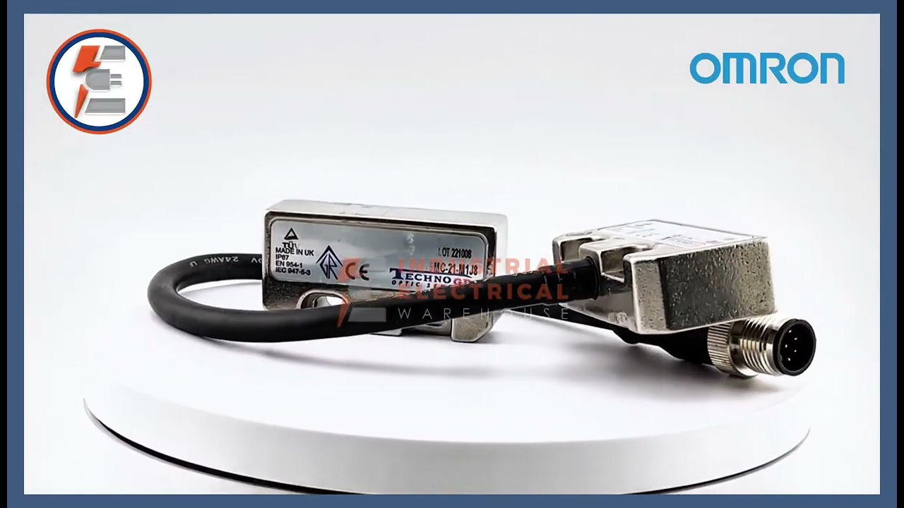 Omron F3S-TGR-NSMC-21-M1J8 Non-Contact Safety Switch | Stainless Steel Magnetic Industrial