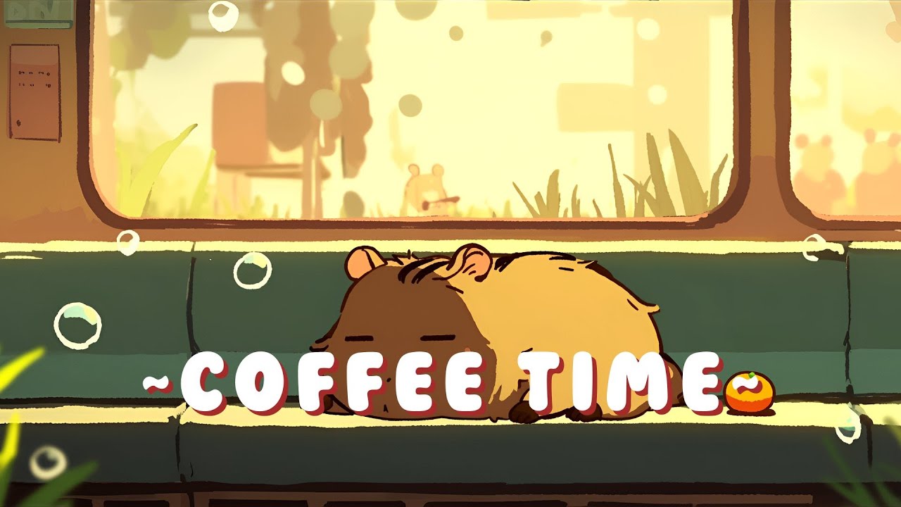 Capybara Lofi Zone - Relaxing Jazz Hop Collection ~ Zen Moments ~ 🌸 ☕