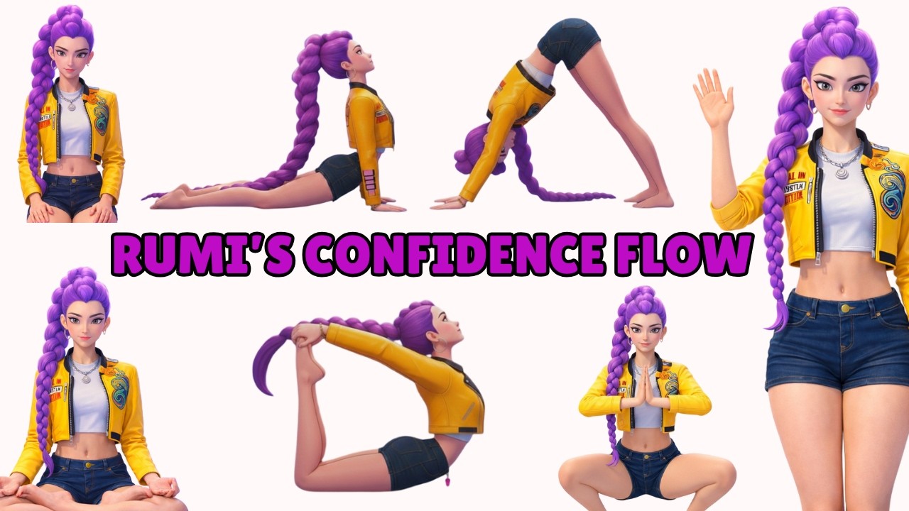 Rumi’s Confidence Flow | Yoga for Confidence & Balance | Yoga for Kids