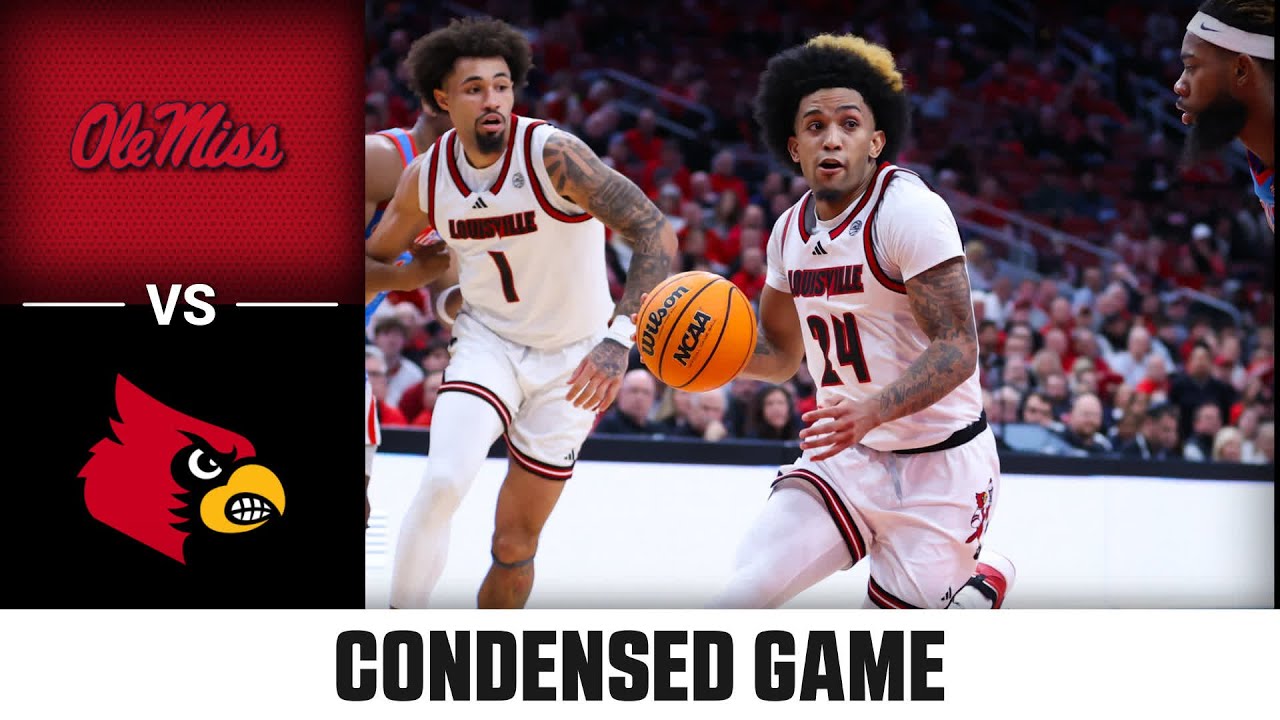 Ole Miss vs. Louisville Condensed Game | 2024-25 ACC Men's Basketball