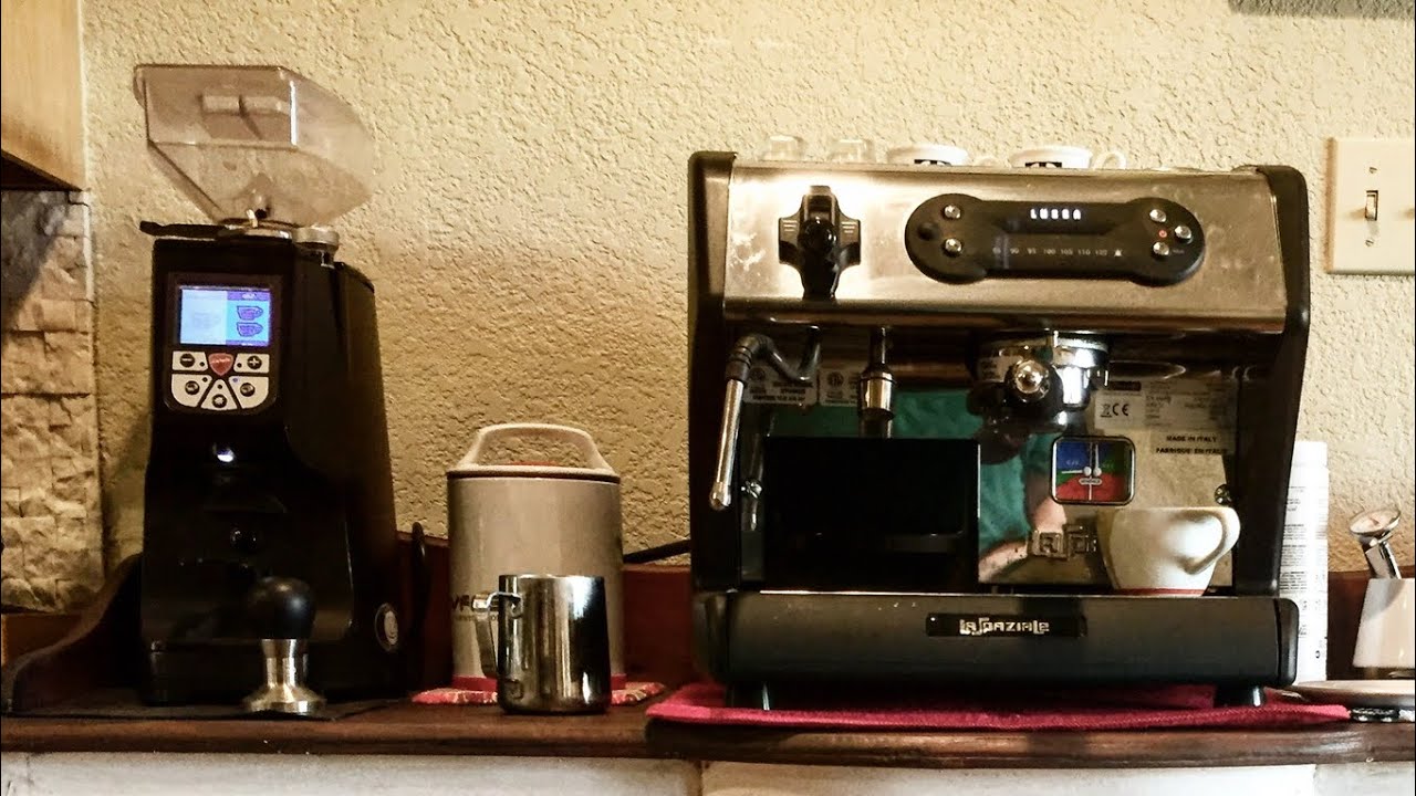 La Spaziale Mini Vivaldi (Lucca A53 Mini)& Eureka Atom Grinder