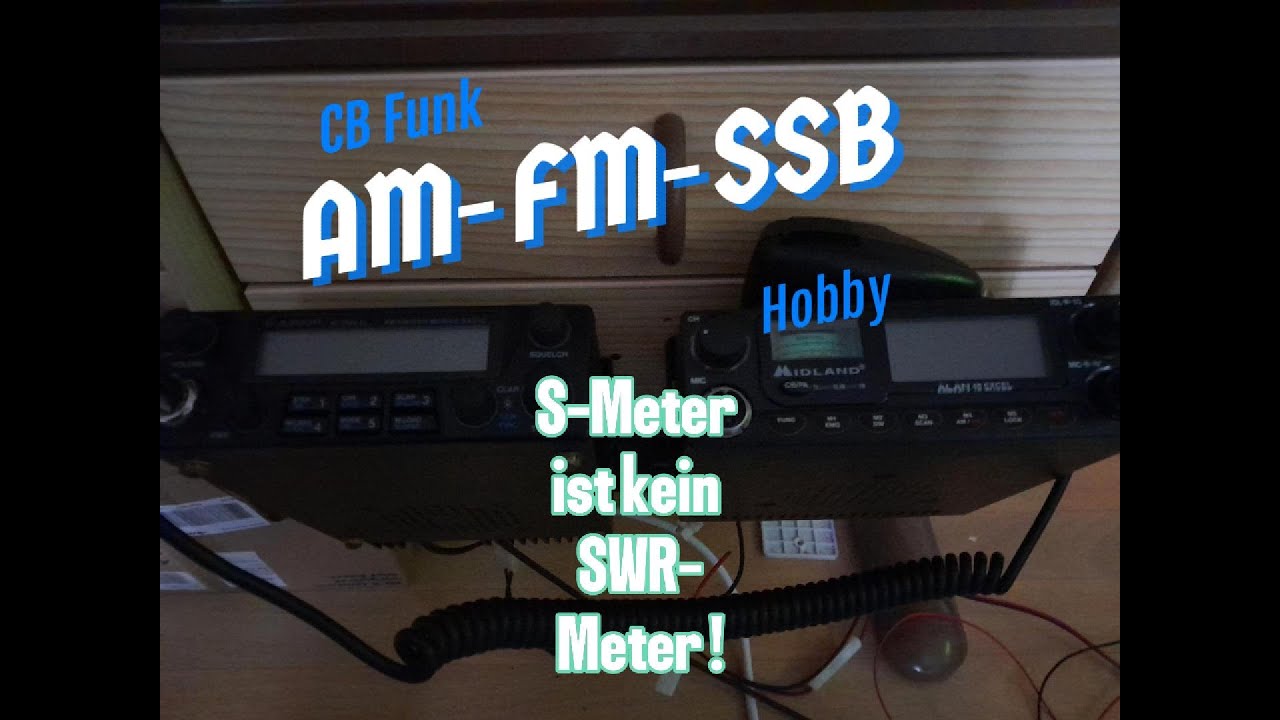 CB-Funk-Drehen übers Band FM-AM-SSB