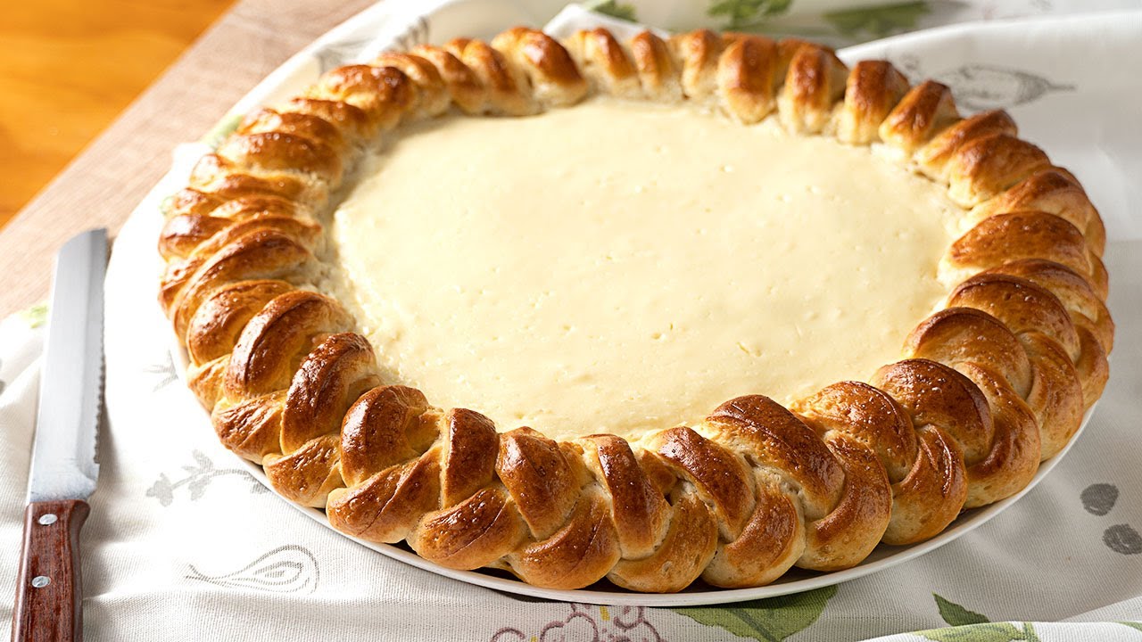Tarta trenza de QUESO! Mis invitados siempre me piden la receta!!! Un bocado de dioses