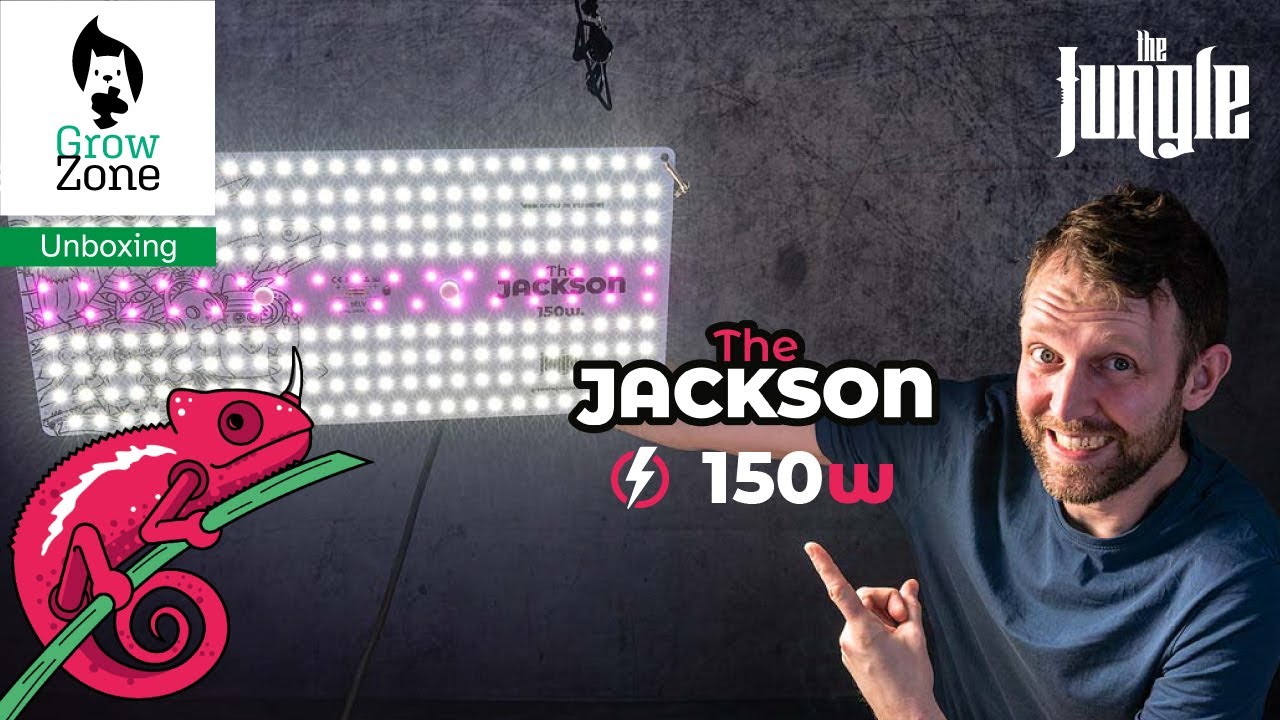 Full Spectrum Grow Light unboxing and impressions - The Jackson 150 W LED panel - The Jungle, Spain