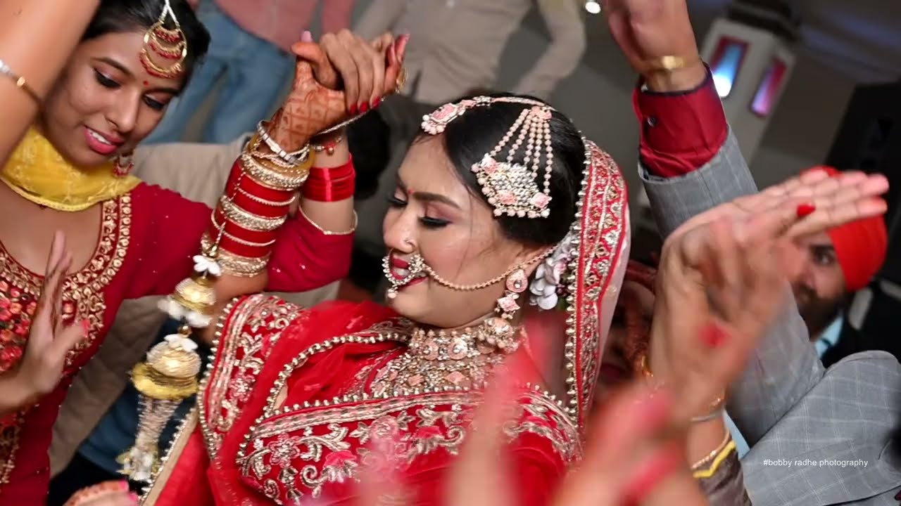 BEST WEDDING HIGHLIGHT || VARINDER weds PAYAL || BOBBY RADHE PHOTOGRAPHY 99144-34548