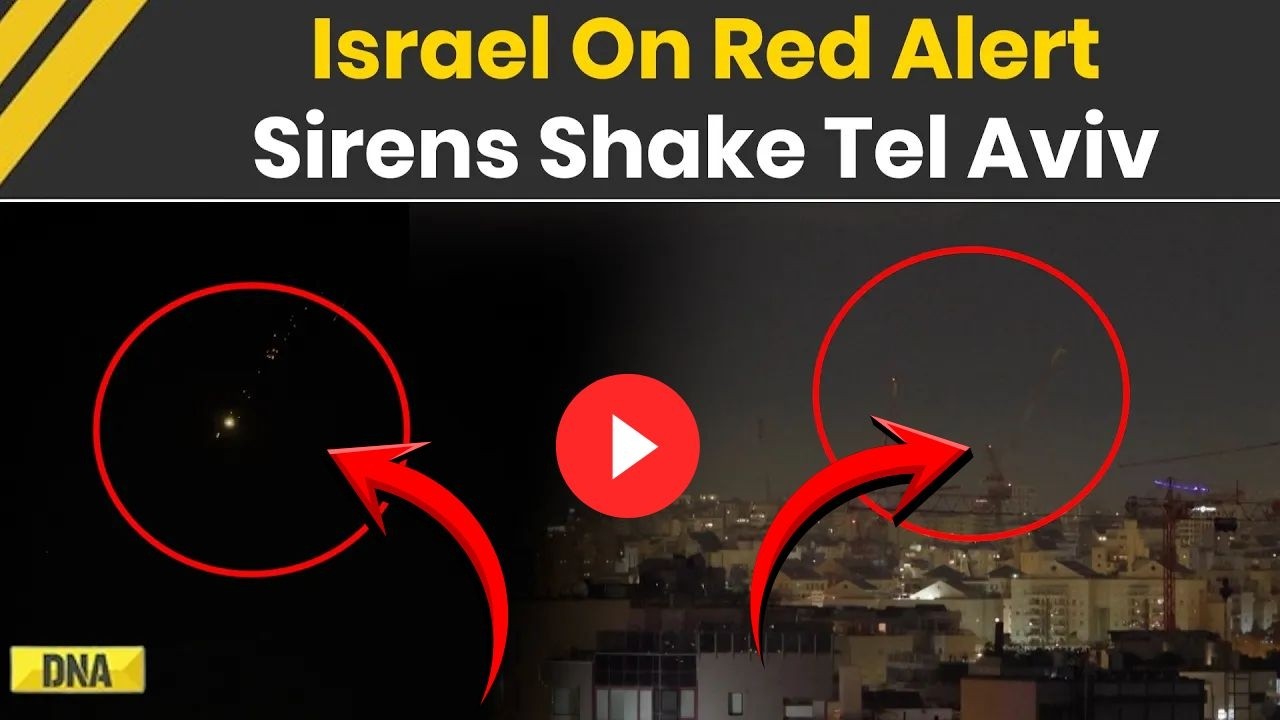 Israel Iran War: Israel On Red Alert | Sirens Shake Tel Aviv After Missile Threat | Khamenei | Trump