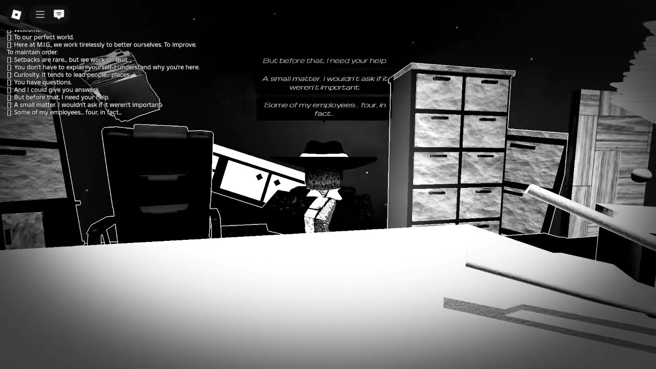 His Office.