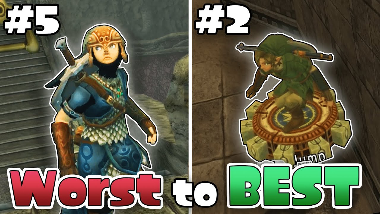 Every dungeon RANKED in Zelda: Twilight Princess