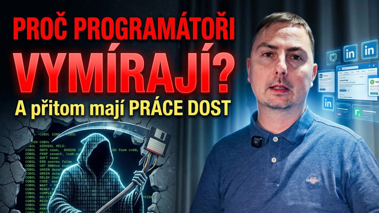 AI Glosa: Proč programátoři vymírají a přitom mají práce dost