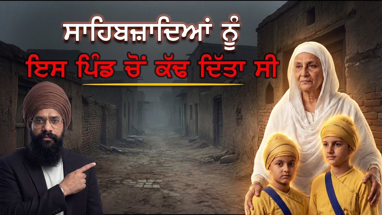 ਸਾਹਿਬਜ਼ਾਦਿਆਂ ਨੂੰ ਇਹ ਪਿੰਡ ਚੋਂ ਬਾਹਰ ਕੱਢ ਦਿੱਤਾ ਸੀ