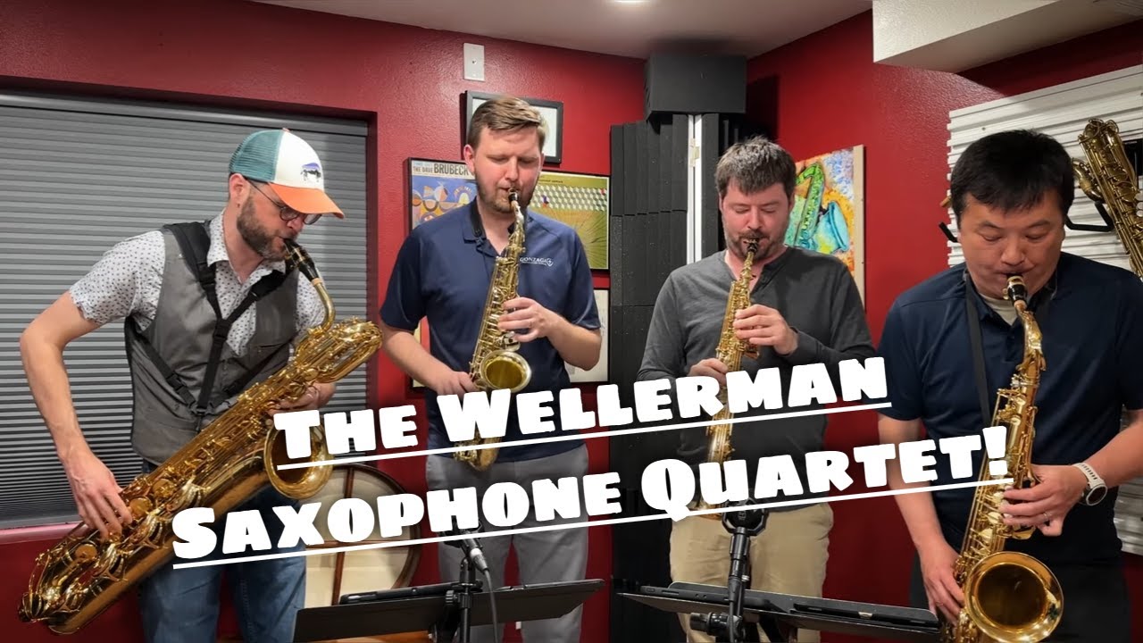 Wellerman Sea Shanty - Saxophone Quartet - SHEET MUSIC AVAILABLE!