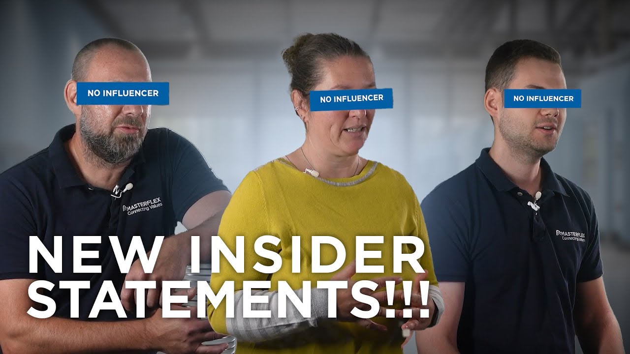 INSIDERS SPILL THE BEANS! Masterflex SE: hose innovation for the food & pharmaceutical industries