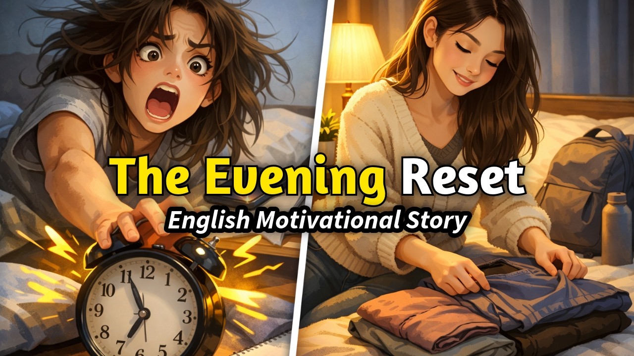 Why Your Mornings Fail | The Evening Ritual That Fixes Tomorrow | life-changing Motivation