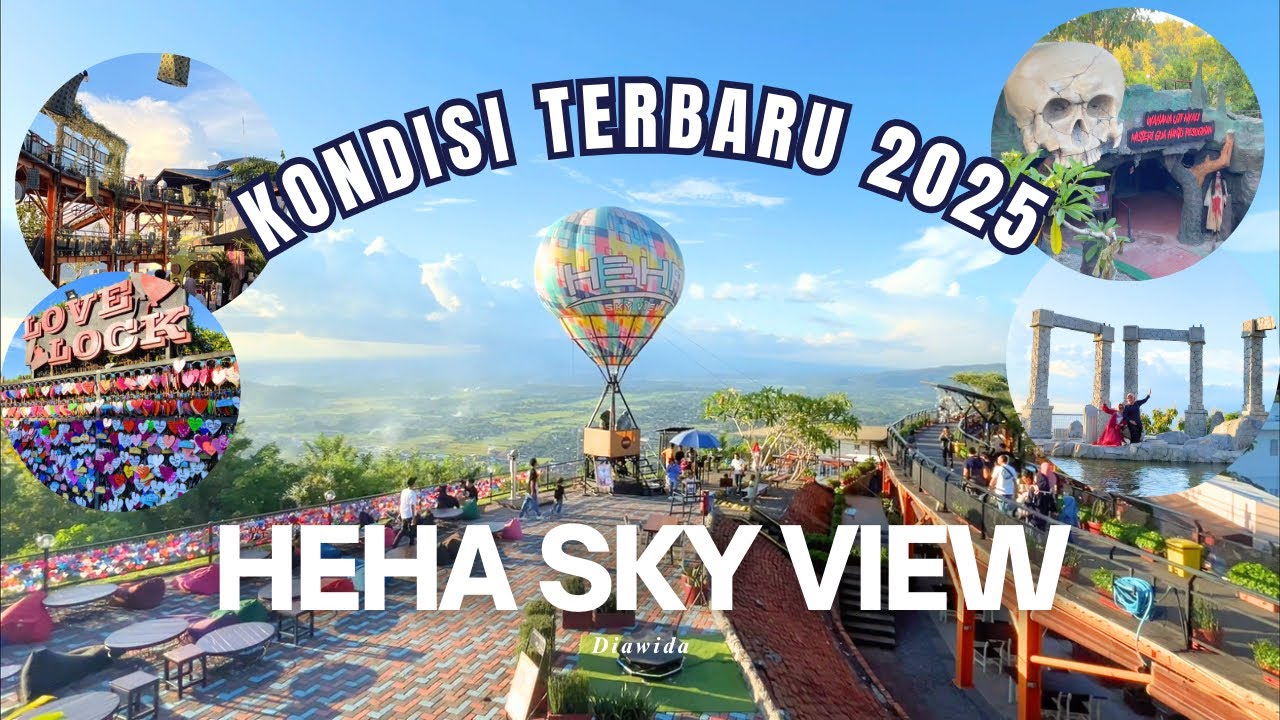 HEHA SKY VIEW JOGJA GUNUNG KIDUL YANG SELALU RAMAI WISATAWAN LUAR KOTA