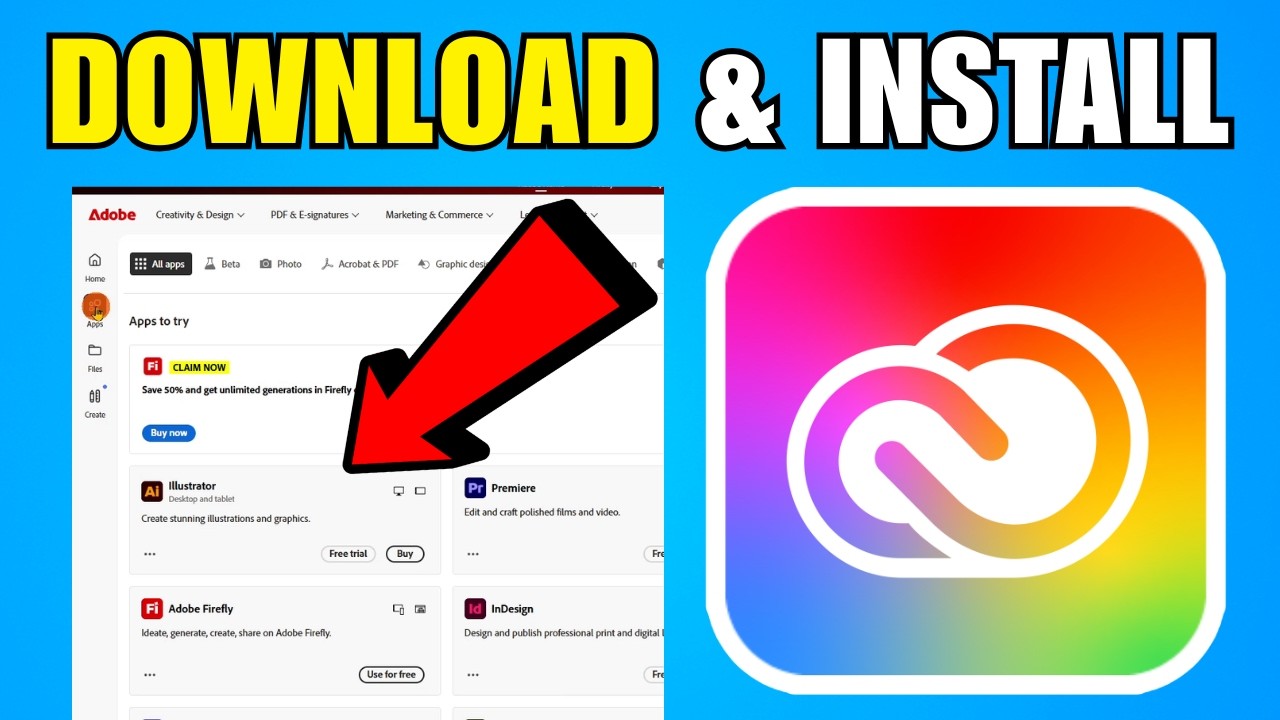 How To Download And Install Adobe Creative Cloud Apps (2026) (Complete Guide)