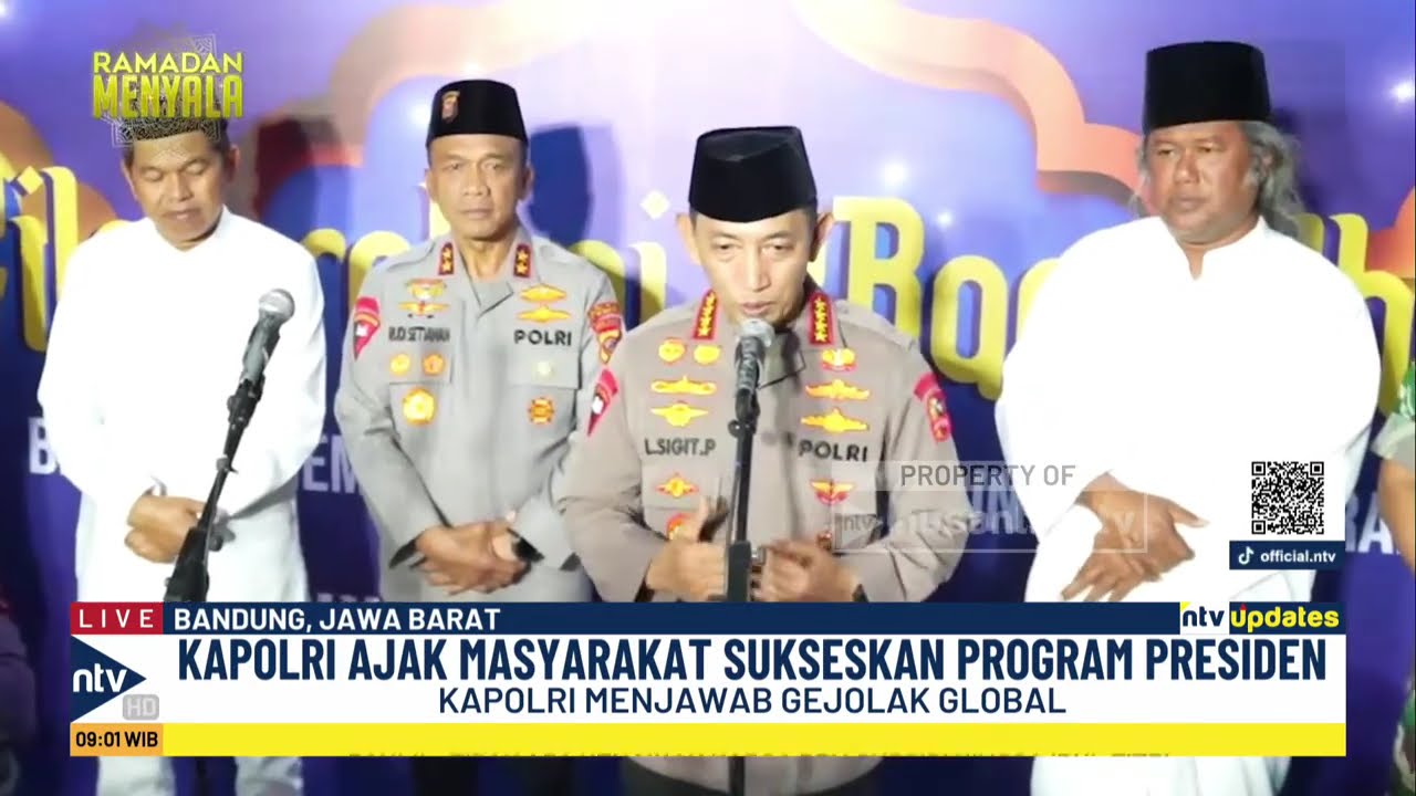 Kapolri Listyo Ungkap Upaya Pemerintah Indonesia Hadapi Konflik Timur Tengah | NTV UPDATES