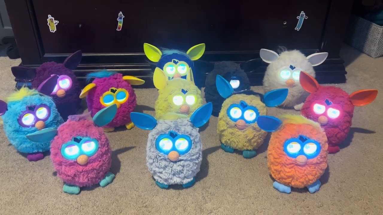 My 12 2012 Furbies