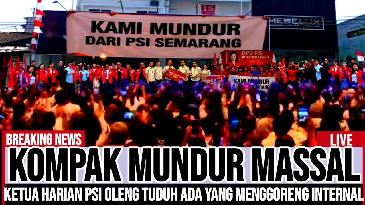 KOMPAK 13 PENGURUS DPC PSI SEMARANG MUNDUR MASSAL !! AHMAD ALI SEBUT ADA PIHAK MENGGORENG INTERNAL