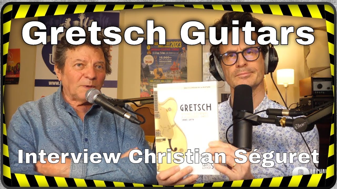 Gretsch Guitars : Christian Séguret en interview pour parler de son encyclopédie