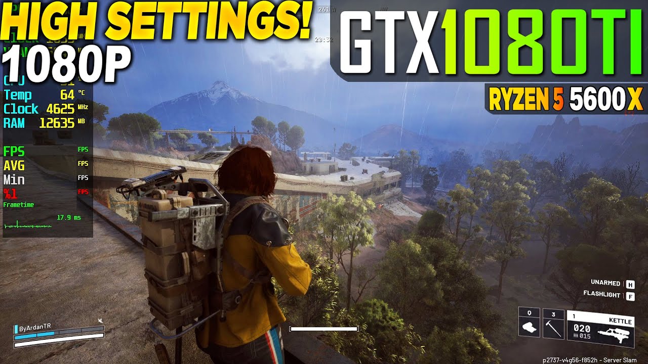 ARC Raiders GTX 1080 Tİ - 1080p High,