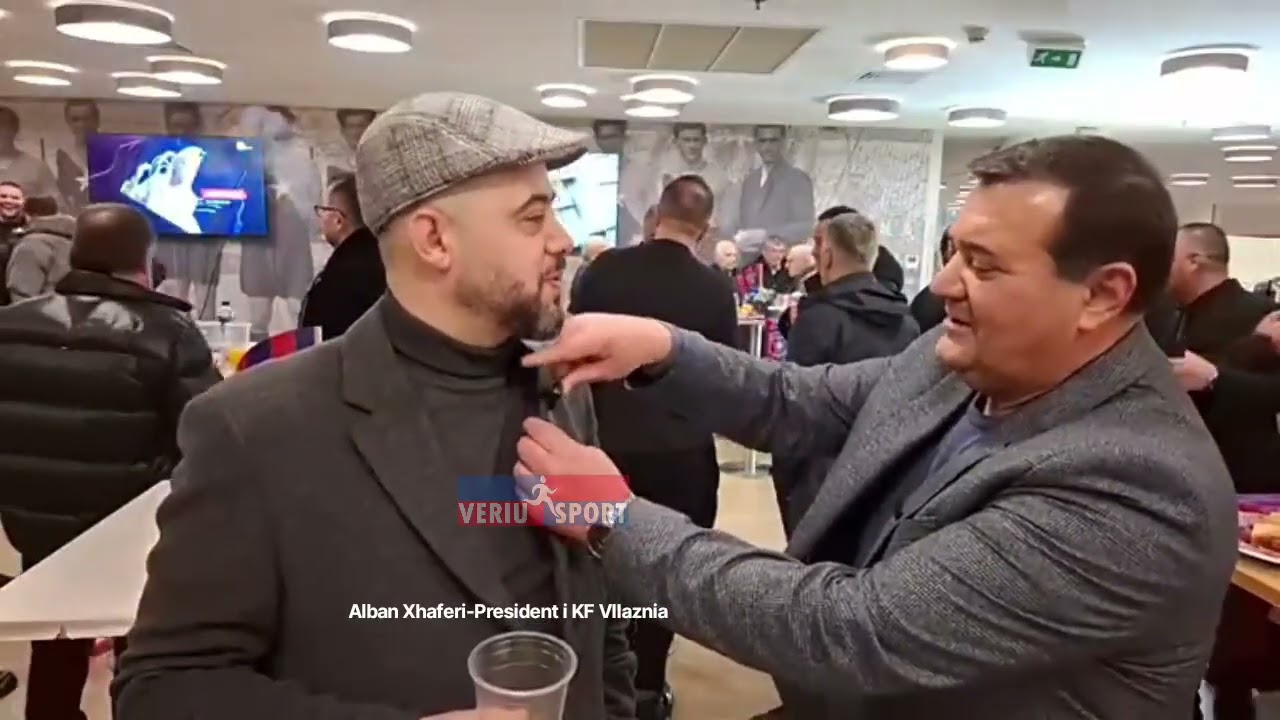 Presidenti KF Vllaznia Alban Xhaferi, falenderon pjesëmarrësit në festen e 107-vjetorit të Vllaznisë