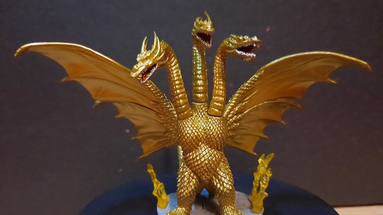 KING GHIDORAH - GODZILLA GASHAPON OPENING 
