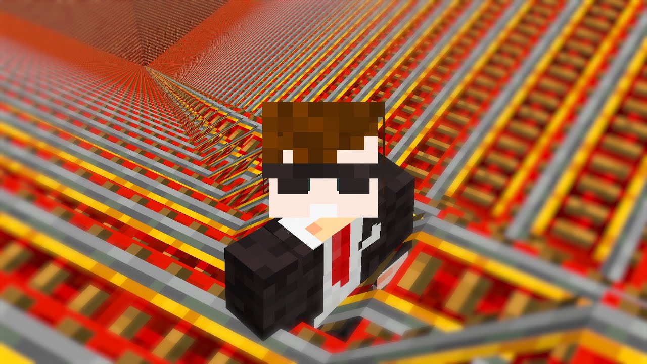 I made the biggest particle accelerator in Minecraft (WR)
