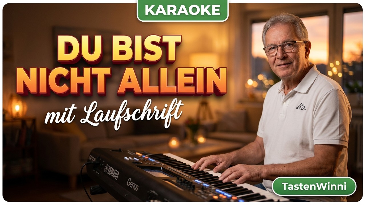 Du bist nicht allein 🎤- Sing mit und erlebe die Welt neu!  Karaoke-Magie
