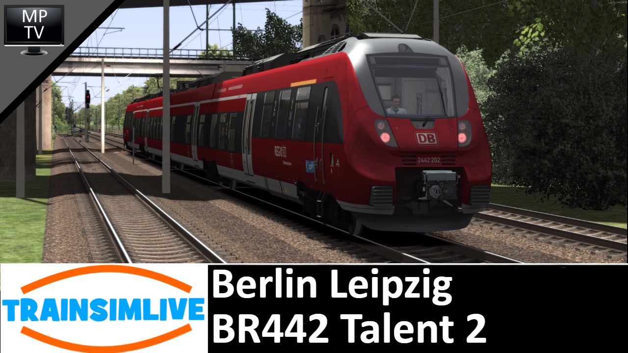 MattPlaysTV - Train Simulator - Berlin Leipzig, BR442 Talent 2
