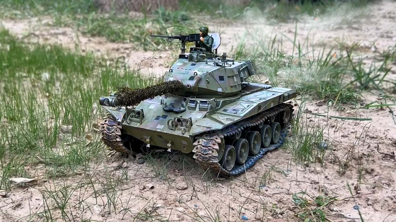 Get Ready for REALISTIC WW2 Action with M41A3 RC Tank!RC TANK M41A3
