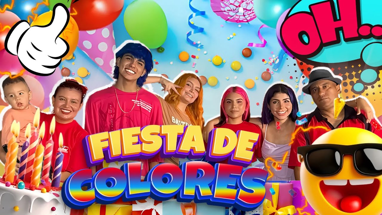 FIESTAS DE COLORES EN LOS CUMPLEAÑOS DE MAIYE 🎈🥰😁