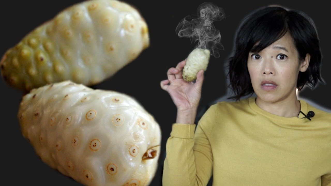 NONI -- Vomit Cheese Puke  Fruit TASTE Test | FRUITY FRUITS