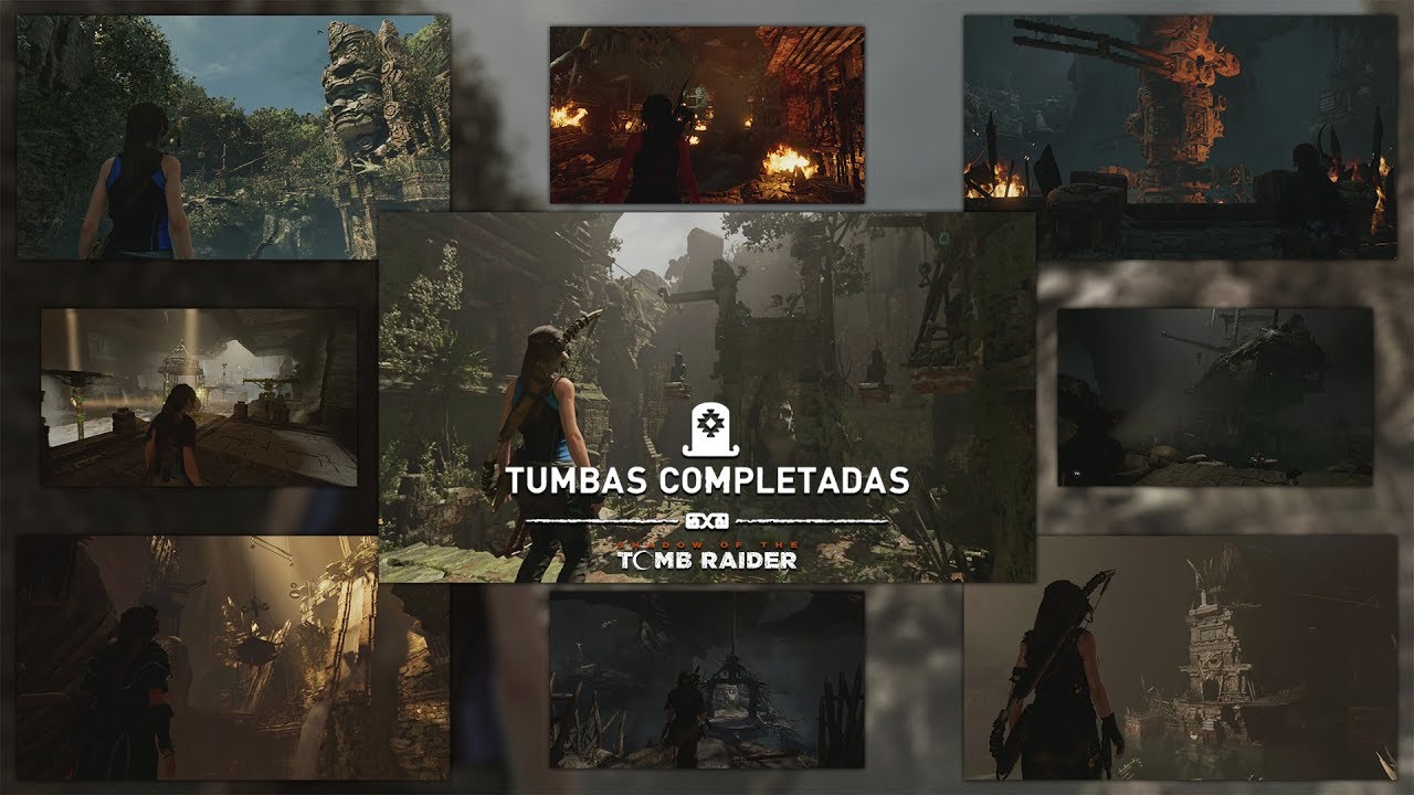 Todas las 9 Tumbas Opcionales de la Campaña | Shadow of the Tomb Raider