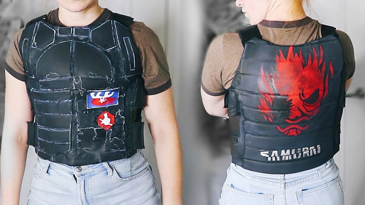 Делаем жилет Джонни Сильверхенда из Cyberpunk 2077 👹