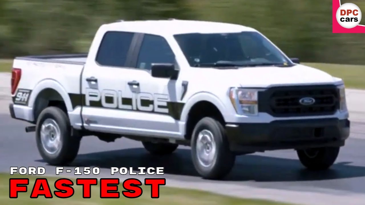 2021 Ford F-150 Truck Police Responder