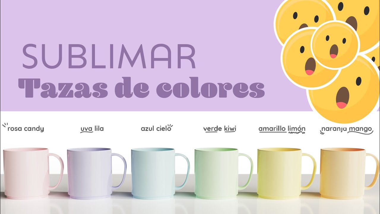 SUBLIMAR  tazas de COLORES ¿Esto es real? ¿Funciona?  TUTORIAL definitivo