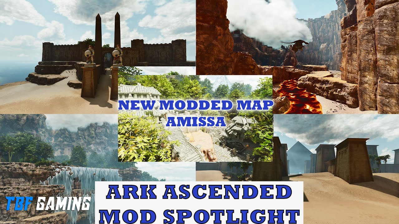 Huge new modded cross platform map | ASA Mod Spotlight Series | Amissa Map preview