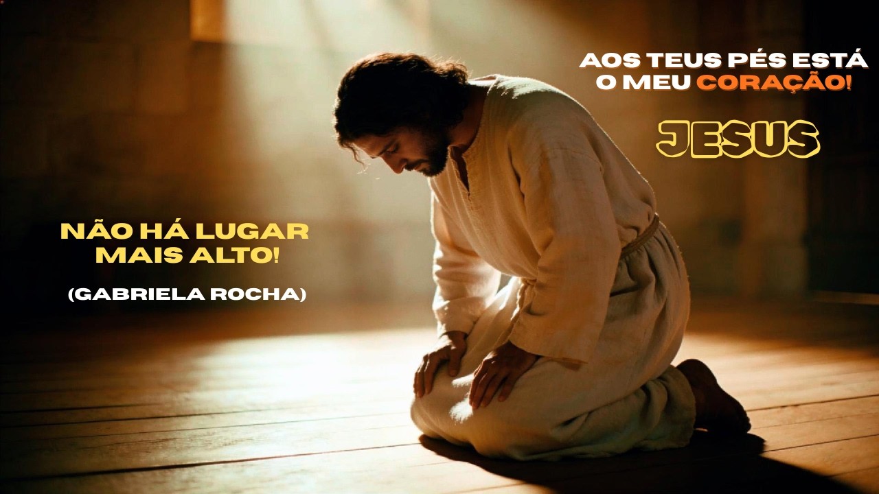 Não Há Lugar Mais Alto! Versão Worship 2026| (Gabriela Rocha) - Ao Vivo, Aos Teus pés está o meu..