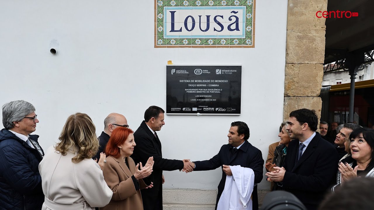 Inaugurada ligação do Metrobus entre Coimbra, Miranda do Corvo e Lousã